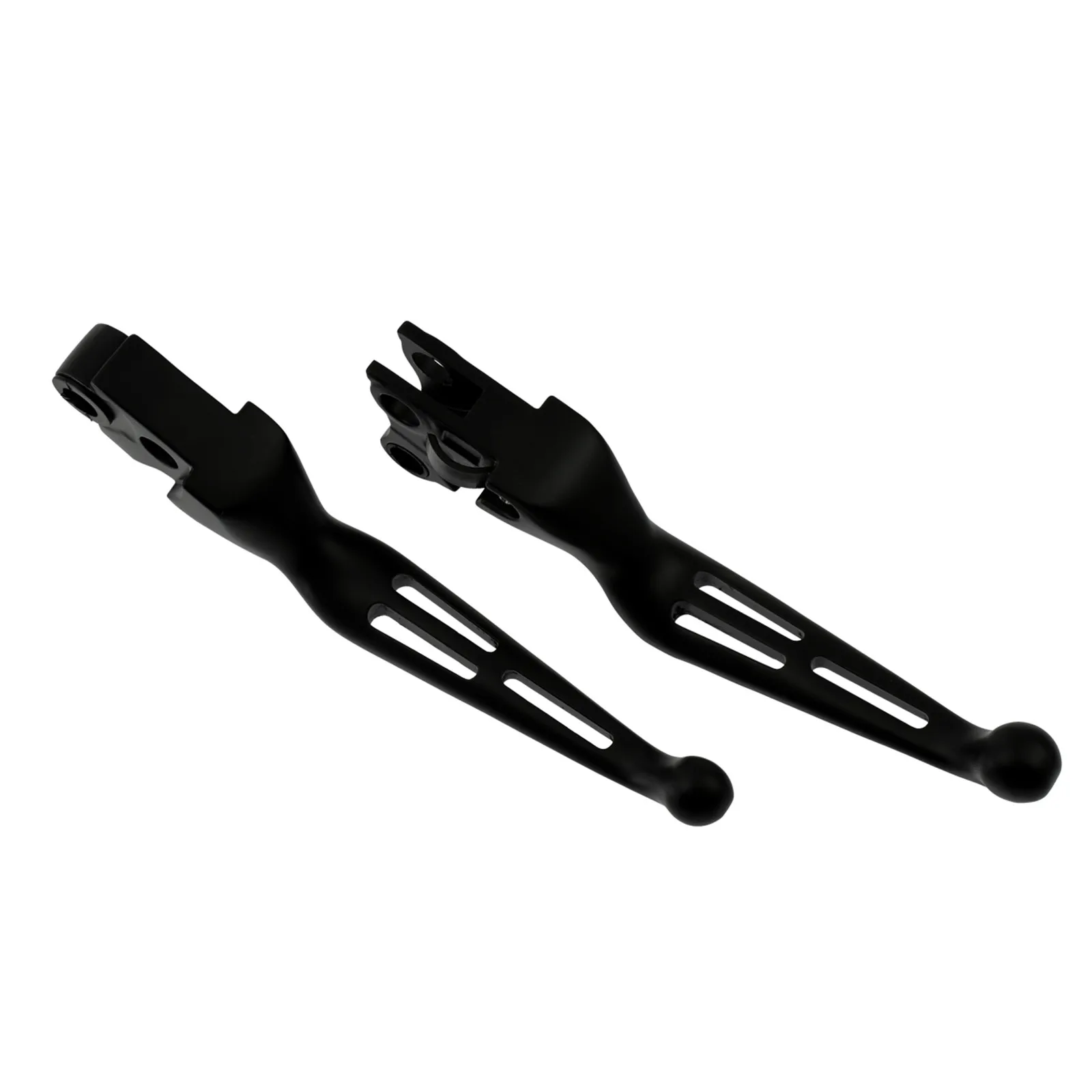 

Хромированные черные рычаги тормозной муфты мотоцикла для Harley Touring Sportster XL883 1200 Softail Dyna Street Bob Road King FXDB FLHX