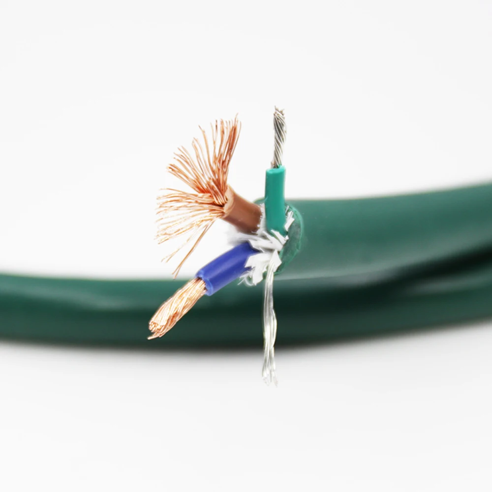 Hi End аудио Чистый медный силовой кабель сыпучих Кабели Кабель питания Fi Продавец