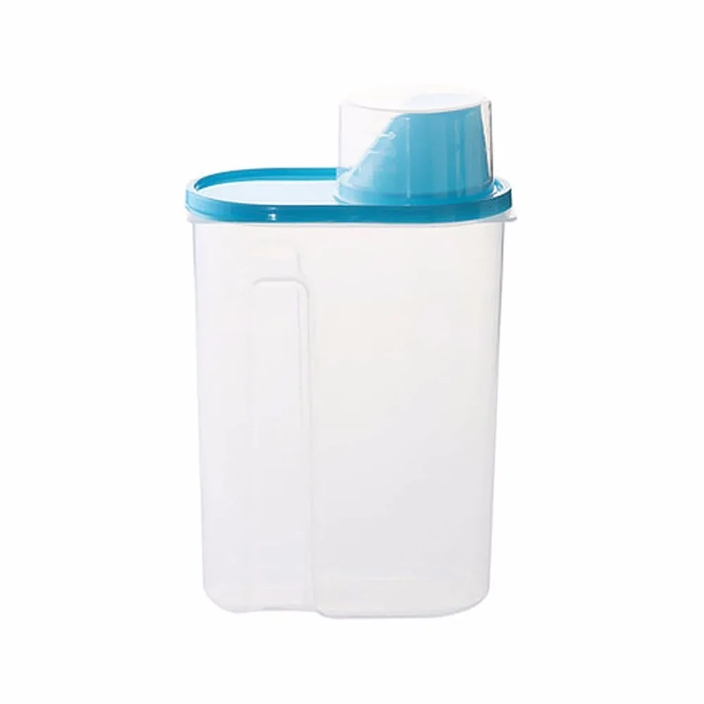 INNERNEED Transparent Food Storage Box Sealed Crisper Grains Tank Household Kitchen Cans Containers for Dry Cereals | Дом и сад