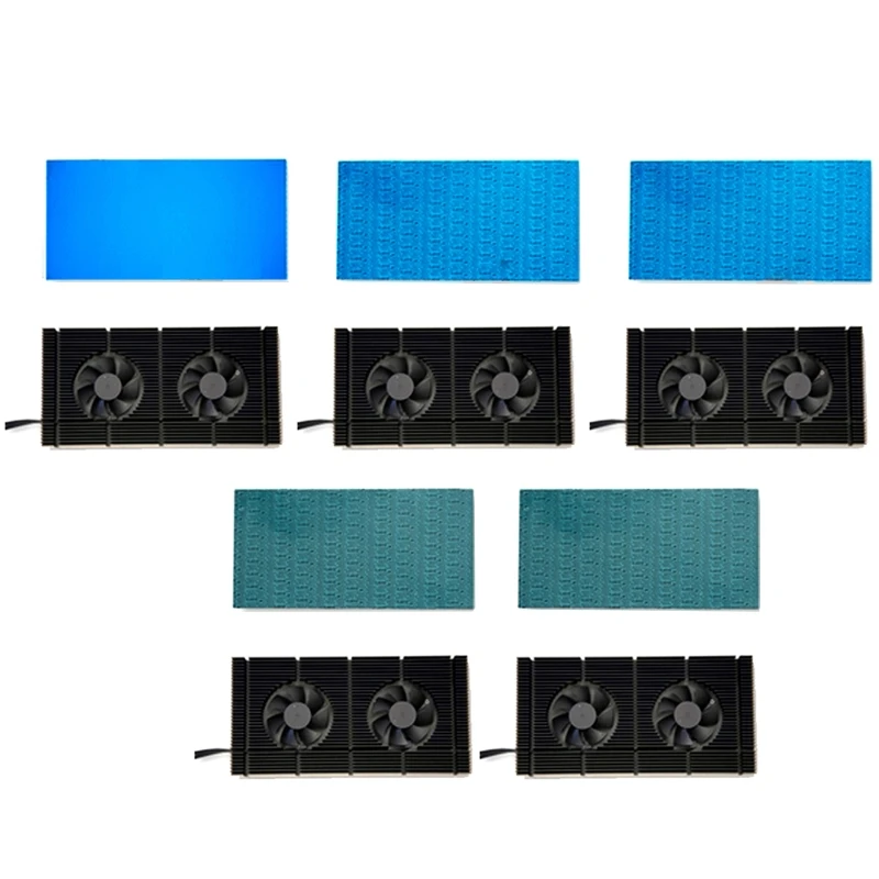 

Кулер для видеокарты, алюминиевый радиатор для панели графического процессора + двойной вентилятор PWM для RTX 2022 3090 3080 Series, новинка 3070