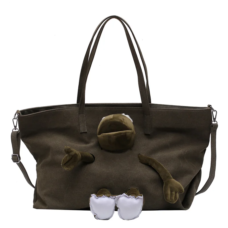 

Ladies Casual Women's Handbags Brand Designer Ins Large Capacity Shopping Bags Ladies Travel Shoulder Messenger Bags Tote Bag