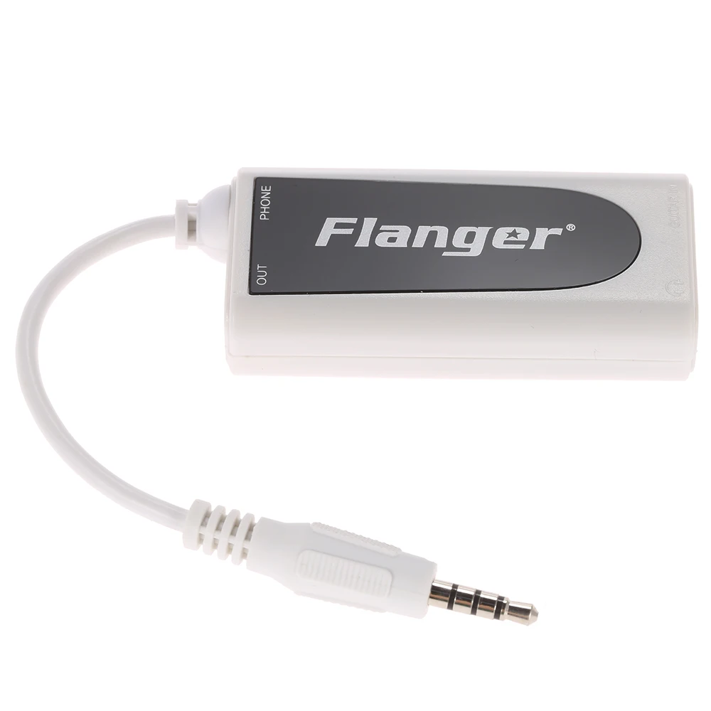Flanger Fc-21 музыкальный конвертер адаптер маленький изысканный белый бас-гитара для