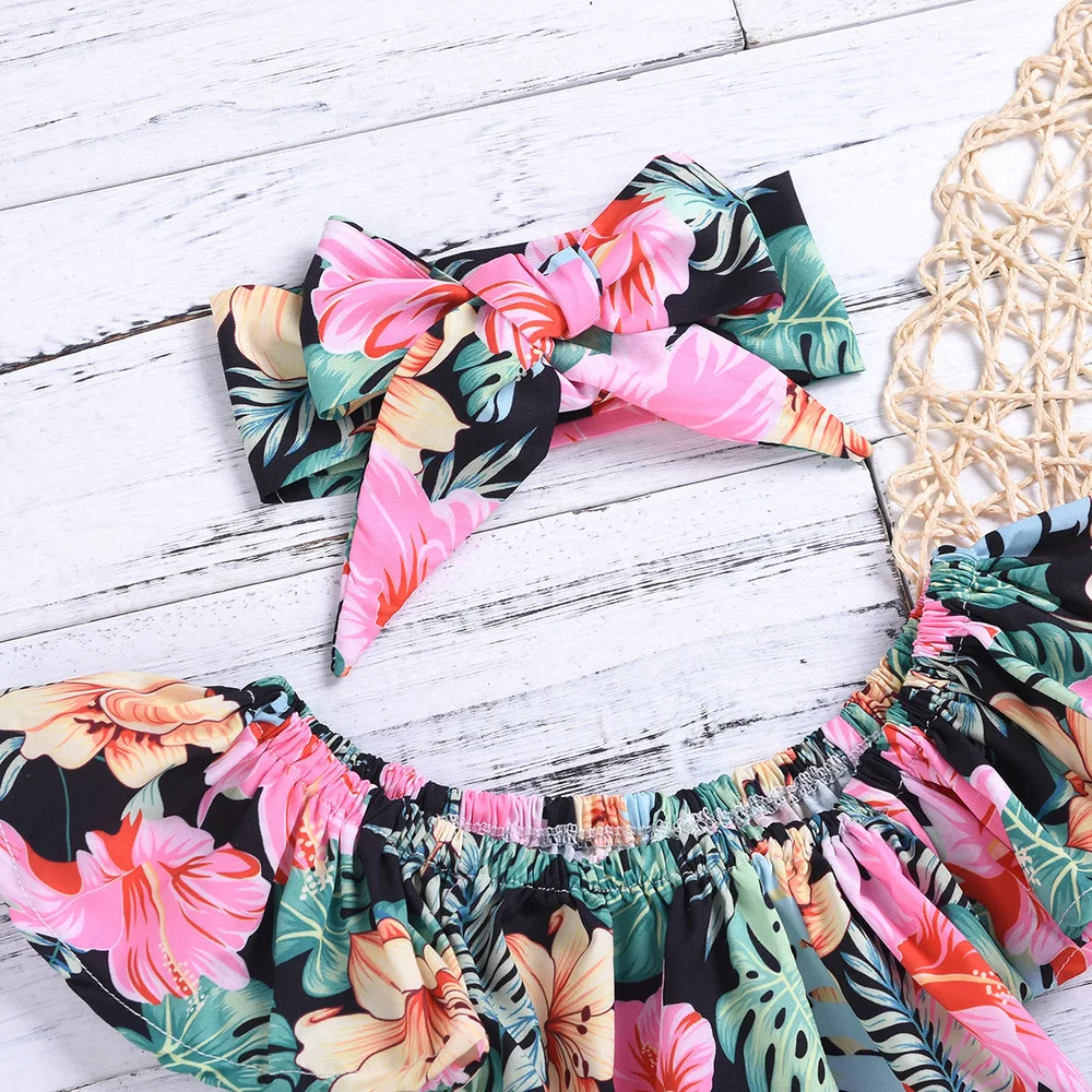 Одежда для девочек лето 2019 верхняя одежда Новое поступление топ с принтом и