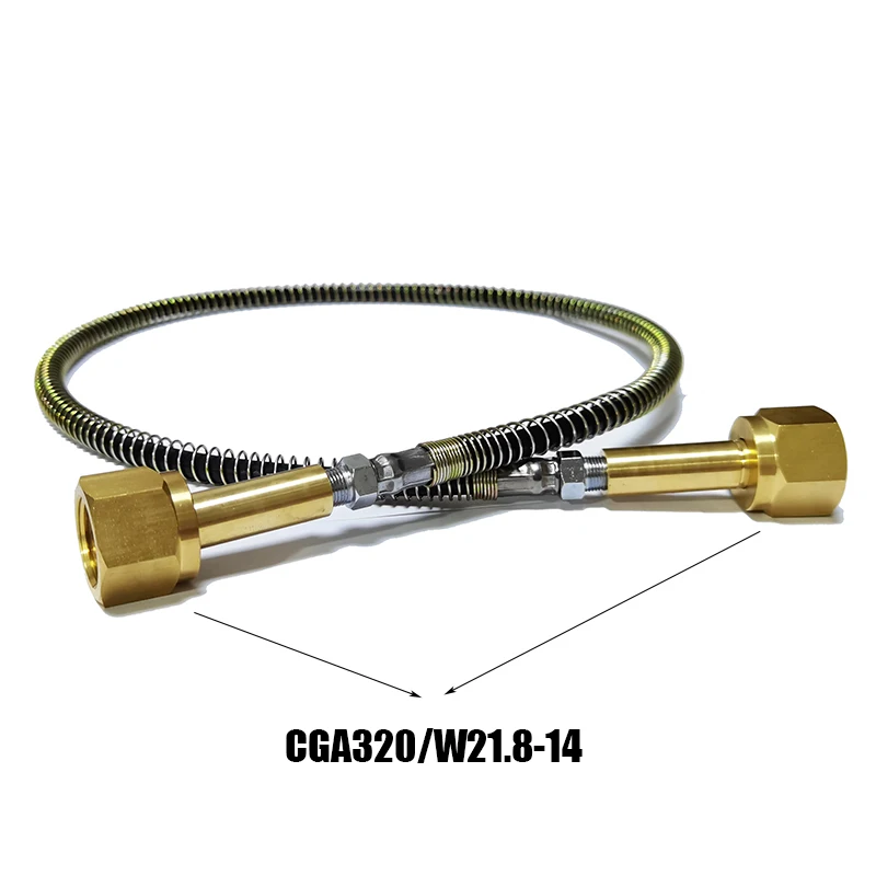Новый CO2 заполните Refill зарядная станция адаптера переменного тока With24Inch / 37