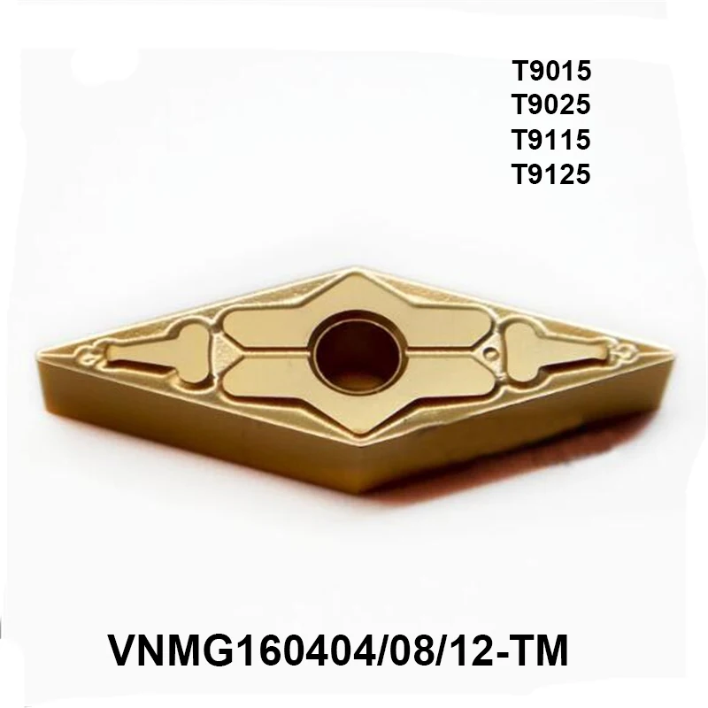 

100% Original VNMG 160408 VNMG160404 VNMG160408-TM VNMG160412-TM T9015 T9025 T9115 T9125 CNC Carbide Inserts Lathe Cutter Tools