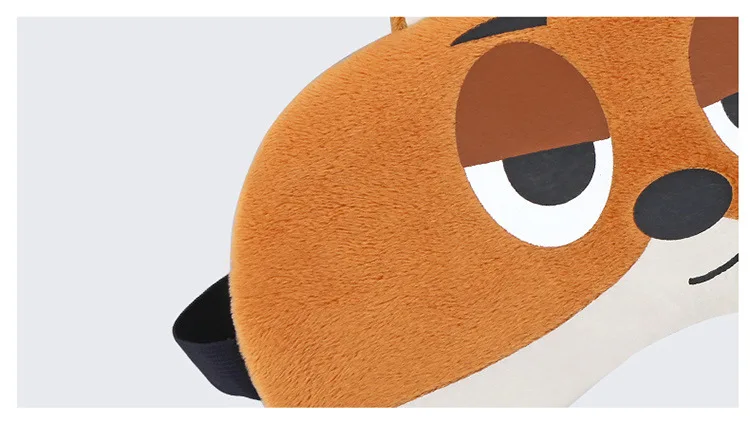 Симпатичная мультяшная аниме маска для глаз сна Забавная детская повязка на