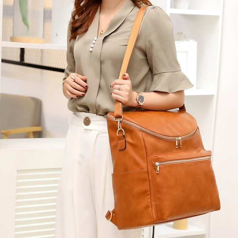 

Mother-baby Backpack Diaper Bag Multifunction Travel Waterproof Nappy Maternity Shoulder Bag Large Capacity Mummy Rucksack