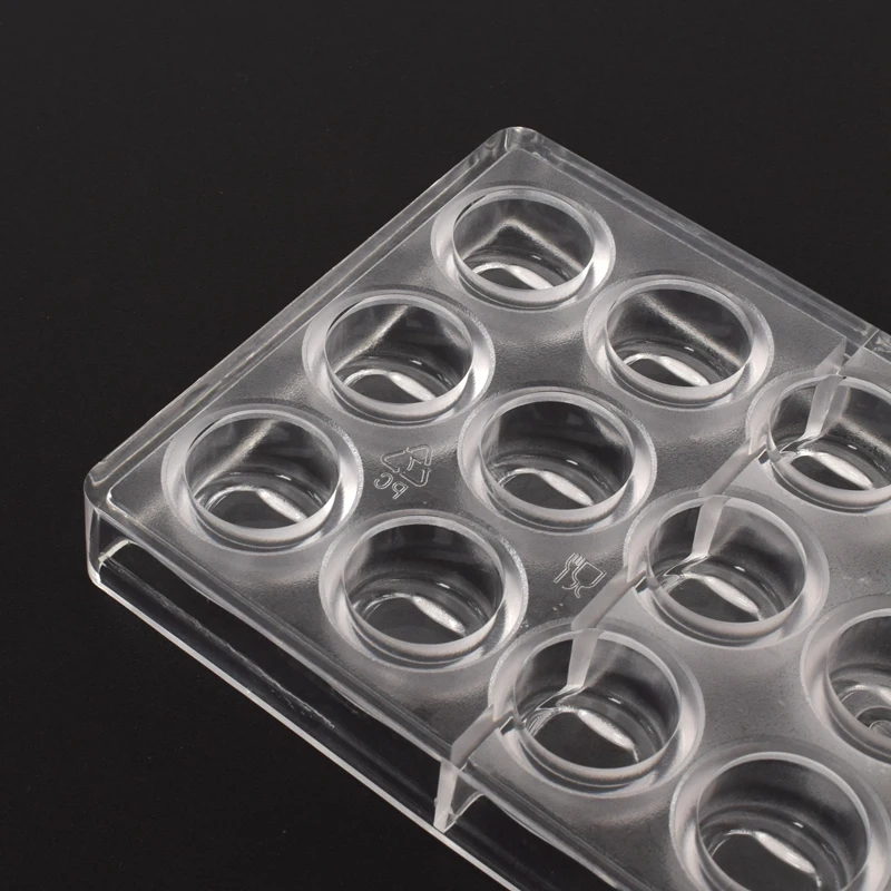 Форма для шоколада Meibum 21 полость детские конфеты поликарбонатная форма круглый