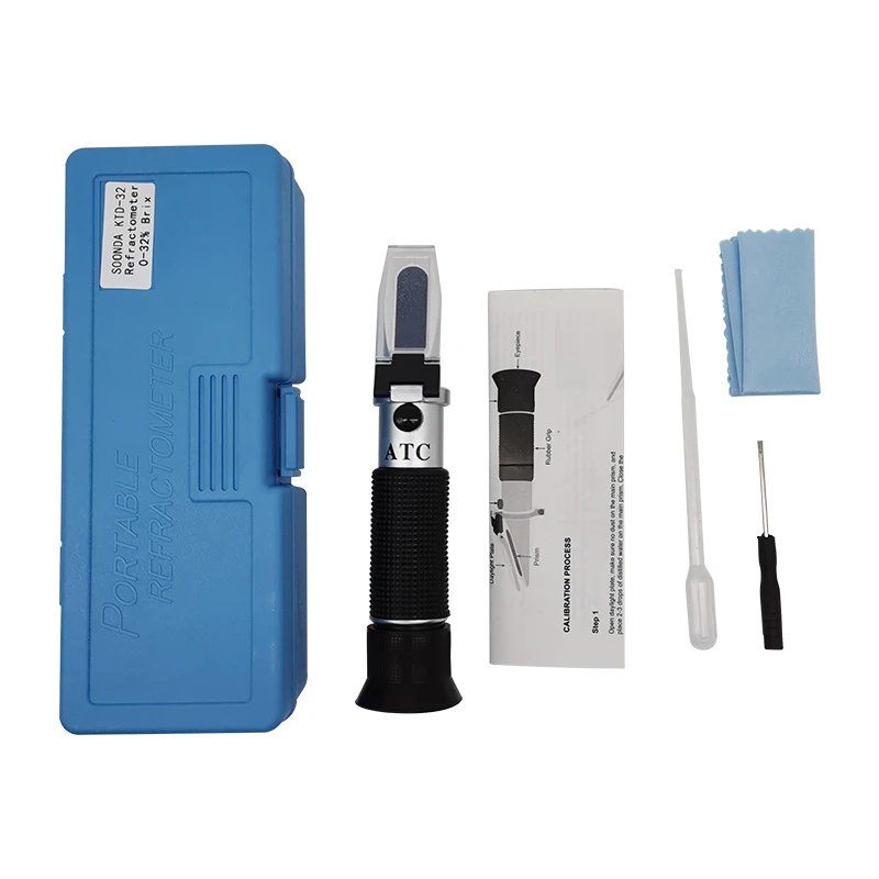Cats Dogs 2~14g/dI Serum Protein Concentration Meter Pet Hemoglobin Measurement Urine Refractometer 1.000-1.060sg Test | Инструменты