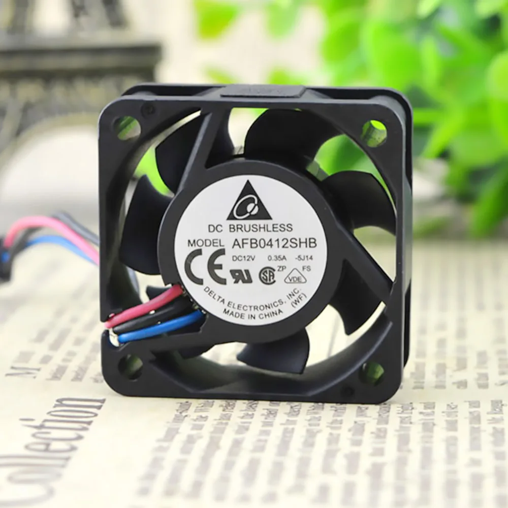 AFB0412SHB 4015 4CM 40mm 12V 0.35A silent mini micro quiet computer cpu server axial cooling fans tachometer | Компьютеры и офис