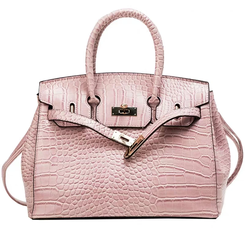 Высокое качество женские сумки женская сумка через плечо с узором крокодиловая