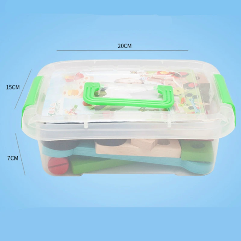 

Wooden Screwing Block Toys Nut DIY Wooden Disassembly Baby Multi-function Repair Tool Set Assembly Kid Simulation Toy Gift