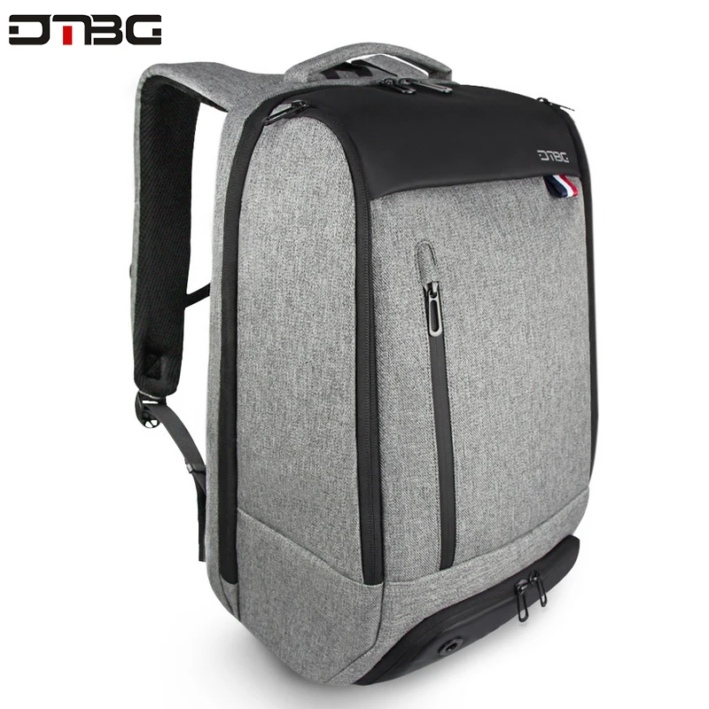 DTBG Многофункциональный USB зарядный мужской 15 дюймовый рюкзак для ноутбука модный