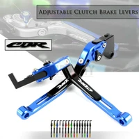 motorcycle folding extendable cnc moto adjustable clutch brake levers for honda cbr600rr f5 2003 2006 cbr954rr