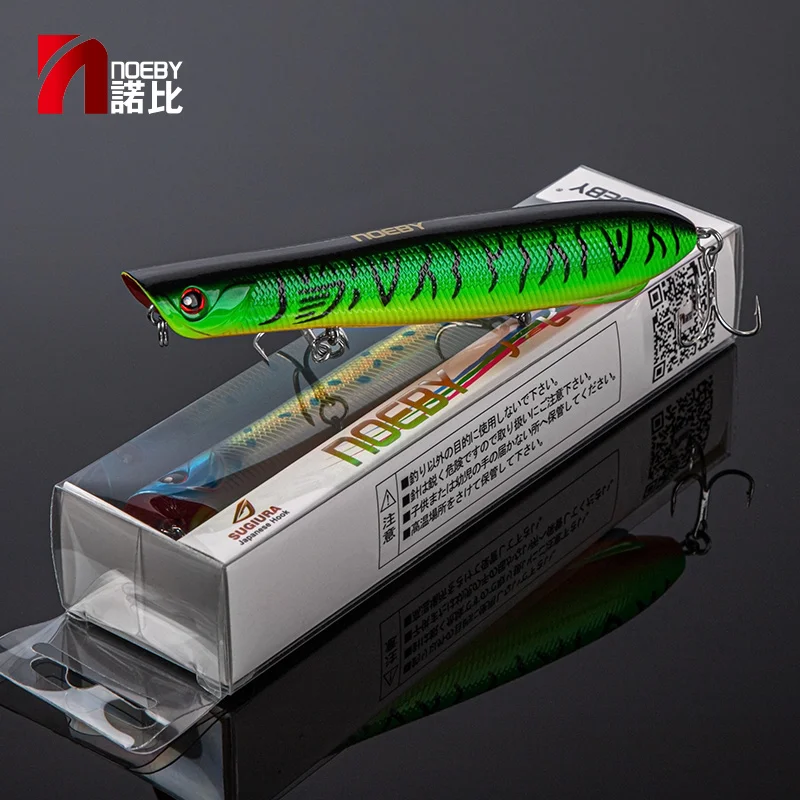 NOEBY топовый Поппер для воды приманка рыбной ловли 130 мм 31 г воблеры поверхностный