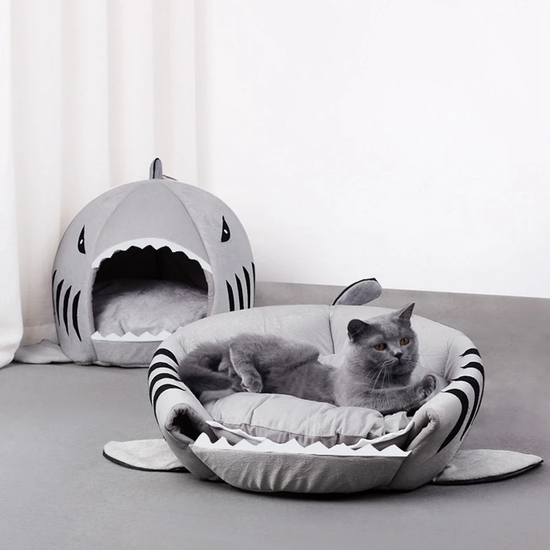 

Pet Bed Cats Dogs Soft Nest Kennel Bed Cave House Sleeping Bag Mat Pad Tent Pets Winter Warm Cozy Beds Dog Accessories