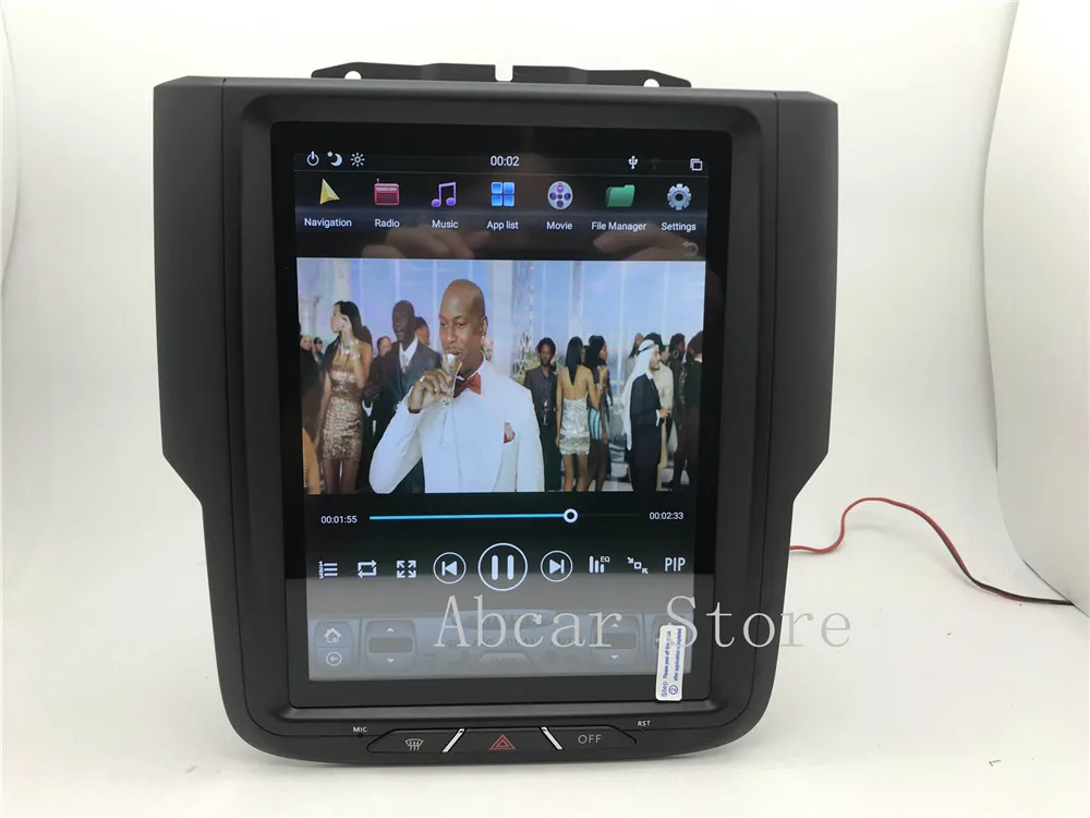 10,4 ''Tesla стиль Android 8,1 автомобильный dvd-плеер gps навигация для Dodge ram 1500- стерео CARPLAY HDMI радио авто ips PX6