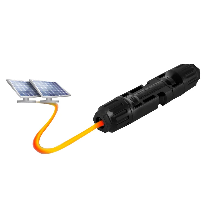 Electrical Photovoltaic Solar Panels Power Connector Wire Crimp Terminal Quick Plug Cable 14/12/10AWG 30A Copper Butt | Обустройство