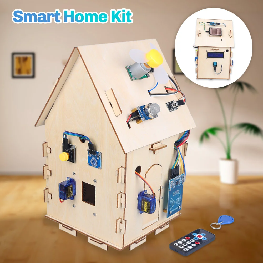 Электронный комплект Zhiyitech DIY для Arduino Nano Iot стартовый набор умного дома с печатной