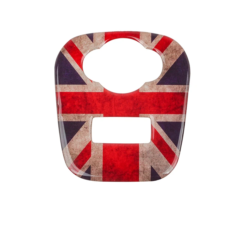 retro union jack Union Jack AUX прикуриватель USB панель приборной панели 3D мягкая наклейка для Mini Cooper S F55 F56 F 56 автомобильные аксессуары - Название цвета: retro union jack