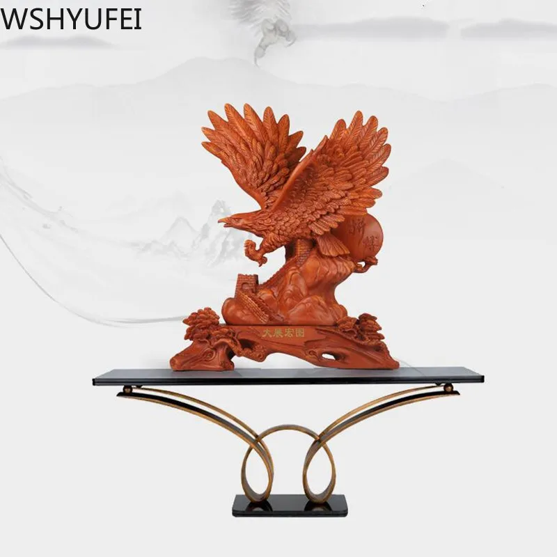 Новый стиль Смола Украшение &quotястреб&quot благоприятные подарки Гостиная Кабинет