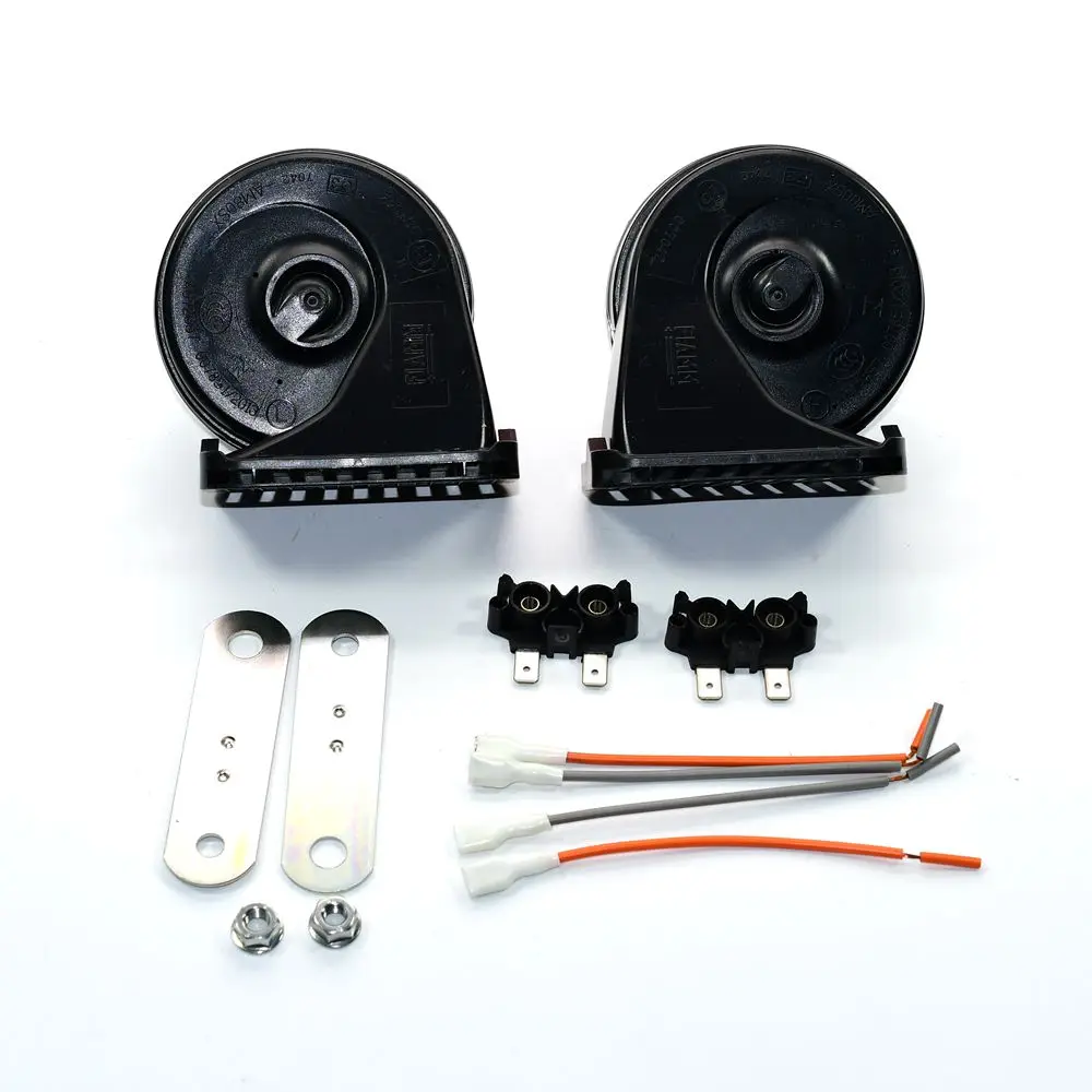 2 шт. автомобильный рожковый сигнал с высоким и низким вибрацией для Passat B6 CC Rabbit Golf