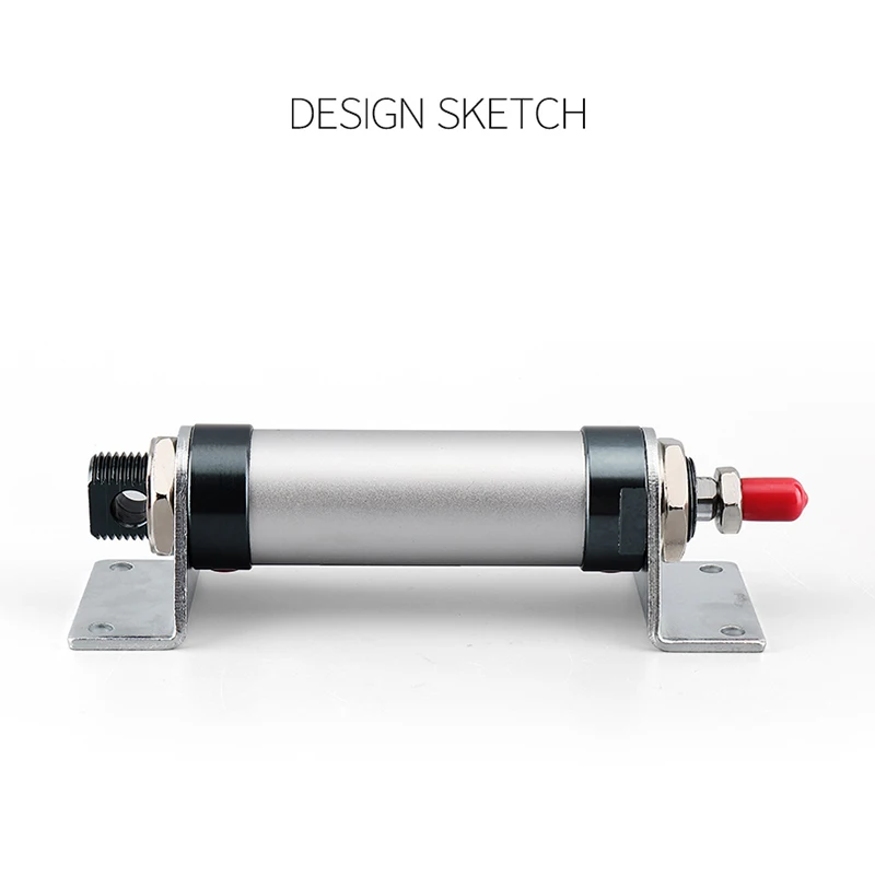 Стандартная Монтажная стойка для пневматического цилиндра LB | Строительство и