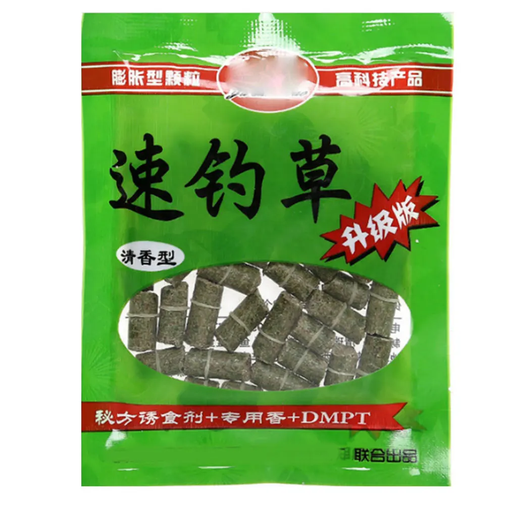 Рыболовные приманки корм еда аксессуары для озера цветная красная трава с