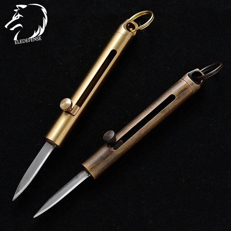 Латунный винтажный мини карманный складной нож 2020 новые ножи CS Go Открыватель для