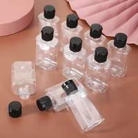 10pcs portable 80ml empty bottles travel bottle pet bottle for travel durable makeup shampoo cosmetic lotion container tools