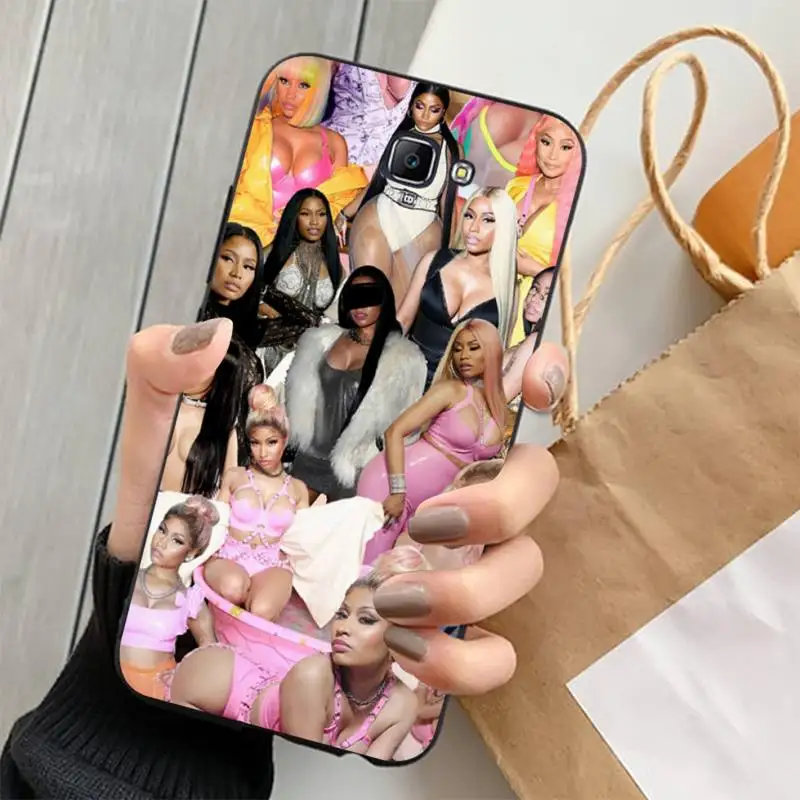Чехол для телефона в стиле хип-хоп Nicki Minaj Samsung Galaxy J 4plus J6 J5 J72016 J7prime чехол J7Core J6plus |