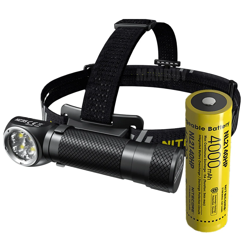 2021 NITECORE HC35 2700 Люмен USB Перезаряжаемые фара головного света + 4000 мА/ч NL2140HP Батарея
