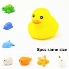 Детские водные мигающие плавающие животные дельфины автоматическая светодиодная подсветка пляжные игрушки для ванной комнаты купания