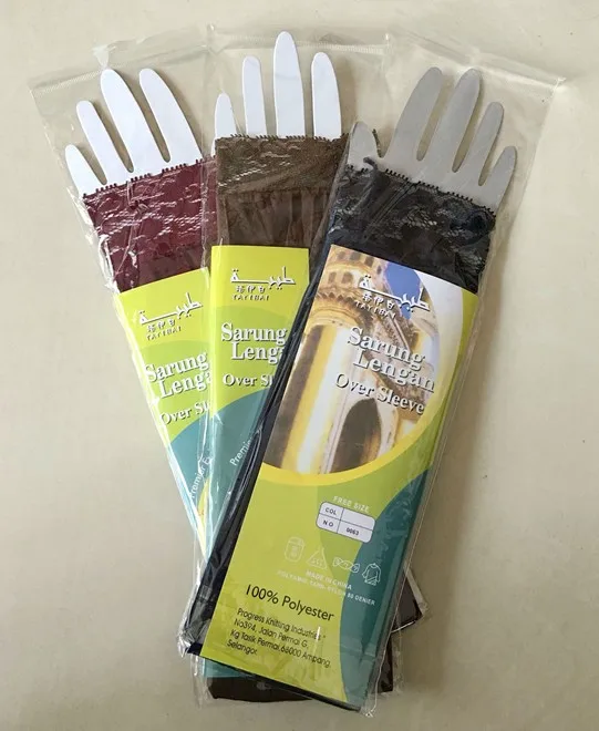 Женский эластичный чехол на руку Среднего Востока однотонные кружевные перчатки