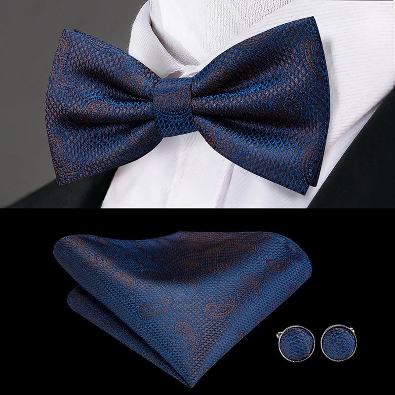 YF 2014 Hi Tie роскошный Шелковый мужской официальный Свадебный галстук бабочка с