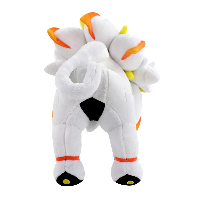 

Anime Figure Solgaleo Plush Doll PP Cotton Stuffed Animals Cosmog Line Elf Kids Toys 25*30CM