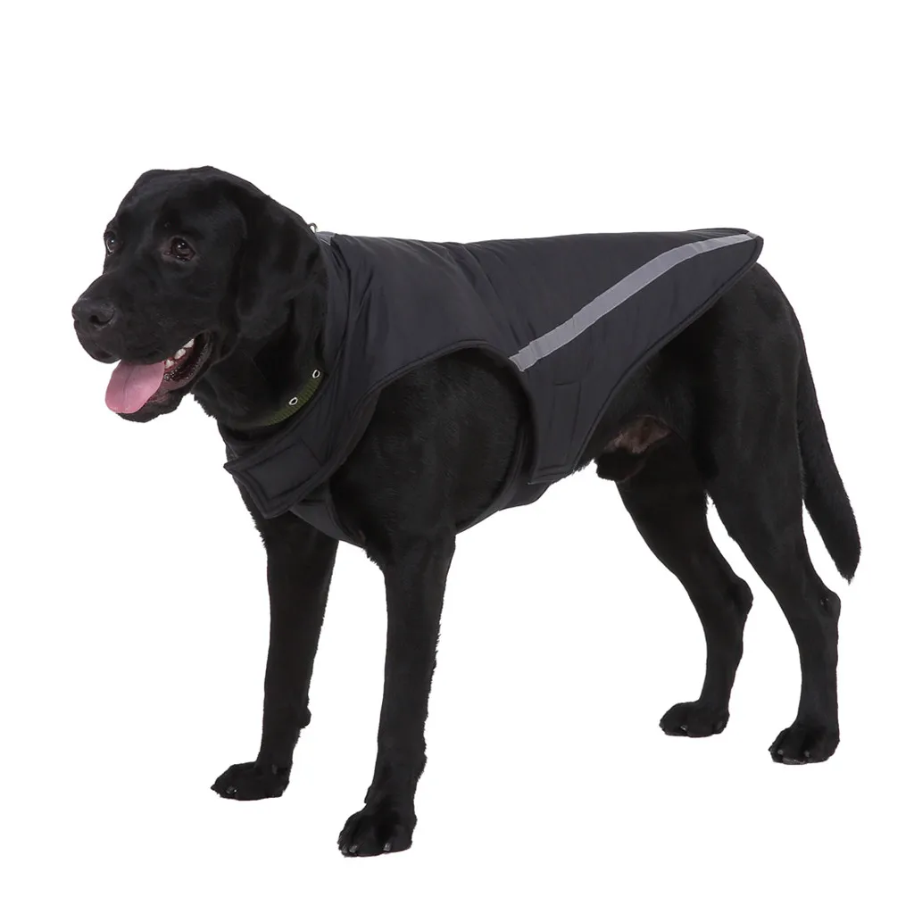 Ocardian Pet Raincoat Reflective Waterproof Jacket Winter Warm Coat Small Medium Large Dogs Rainproof pets clothes drop ship | Дом и сад