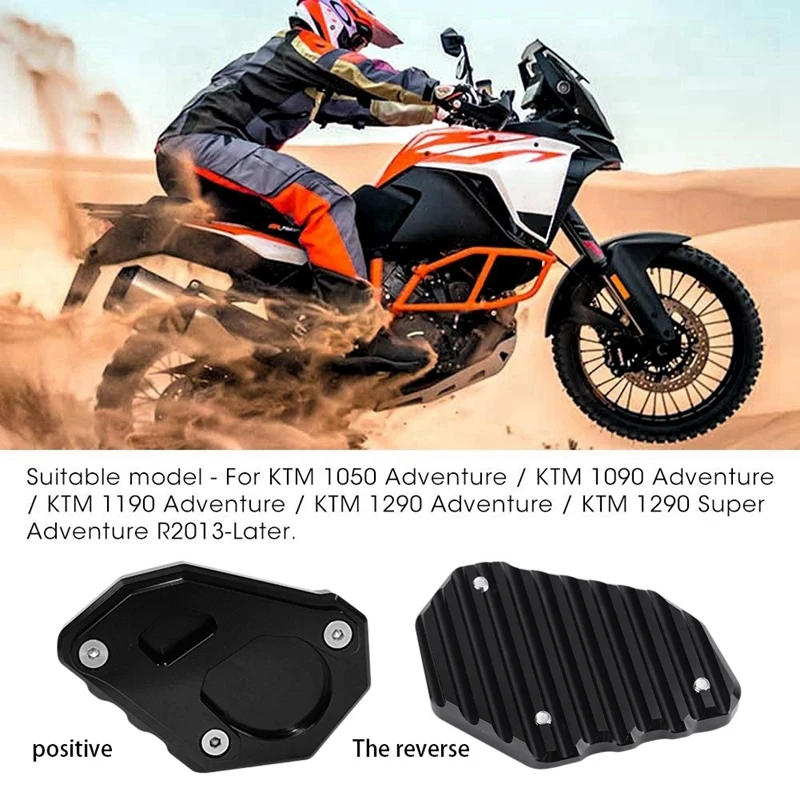 Kickstand ударная боковая стойка Удлиняющая пластина замещать для KTM 1050 1090 1190 1290 Adventure