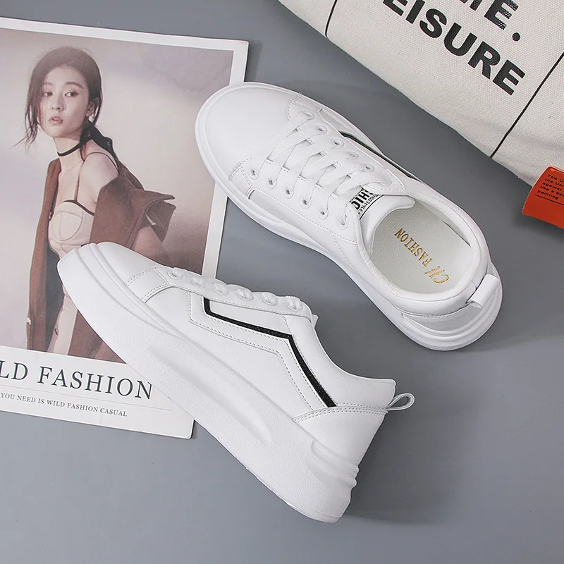 Повседневная обувь женские кроссовки коллекция 2019 года модные стразы белые на