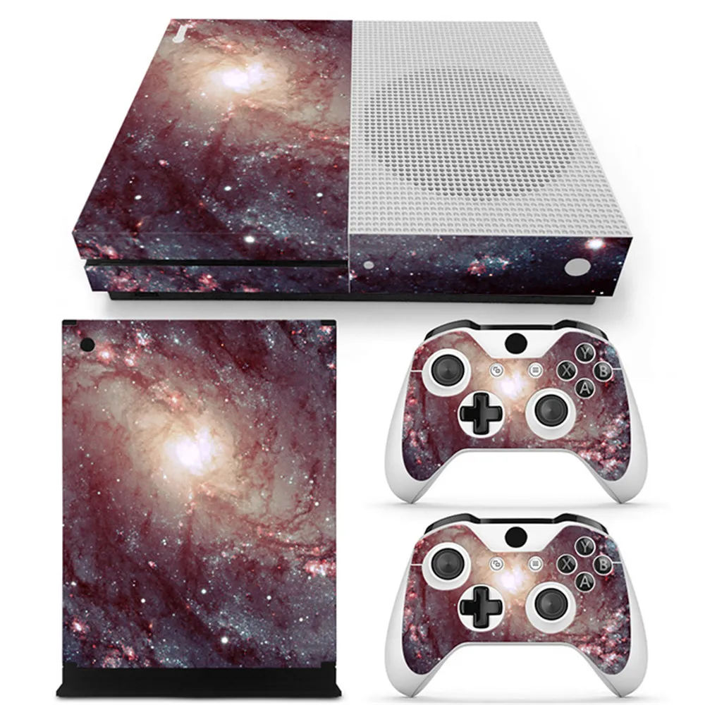 Новые наклейки в виде черепа для XBOX One s Slim Console Kinect Виниловая наклейка + 2 скина