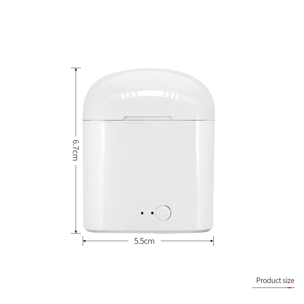 Беспроводные наушники i7s TWS Bluetooth 5 0 спортивные наушники-вкладыши гарнитура с