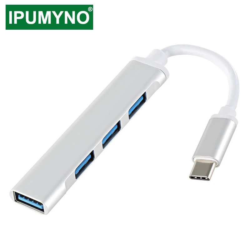 USB-концентратор 3 0/2 0 Type-C 1 разветвитель с 4 портами для Lenovo Xiaomi Macbook Pro Air ПК