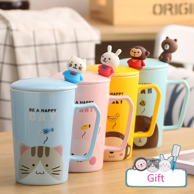 350 мл кружка стакана воды Кофе 1 шт. Новинка кофейная чашка Чай чашки милый
