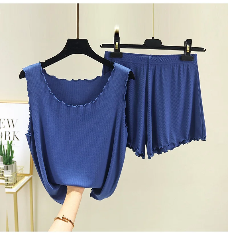 

Top And Shorts Set Women Summer Style Two Piece Ooutfit Casual Loose Sexy 2 Piece Outfits For Women Two-piece Suits