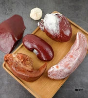 pork steak chops fillet ribs model store shop decoration pigs liver feet kidney hearts tongue simulation fake pork props