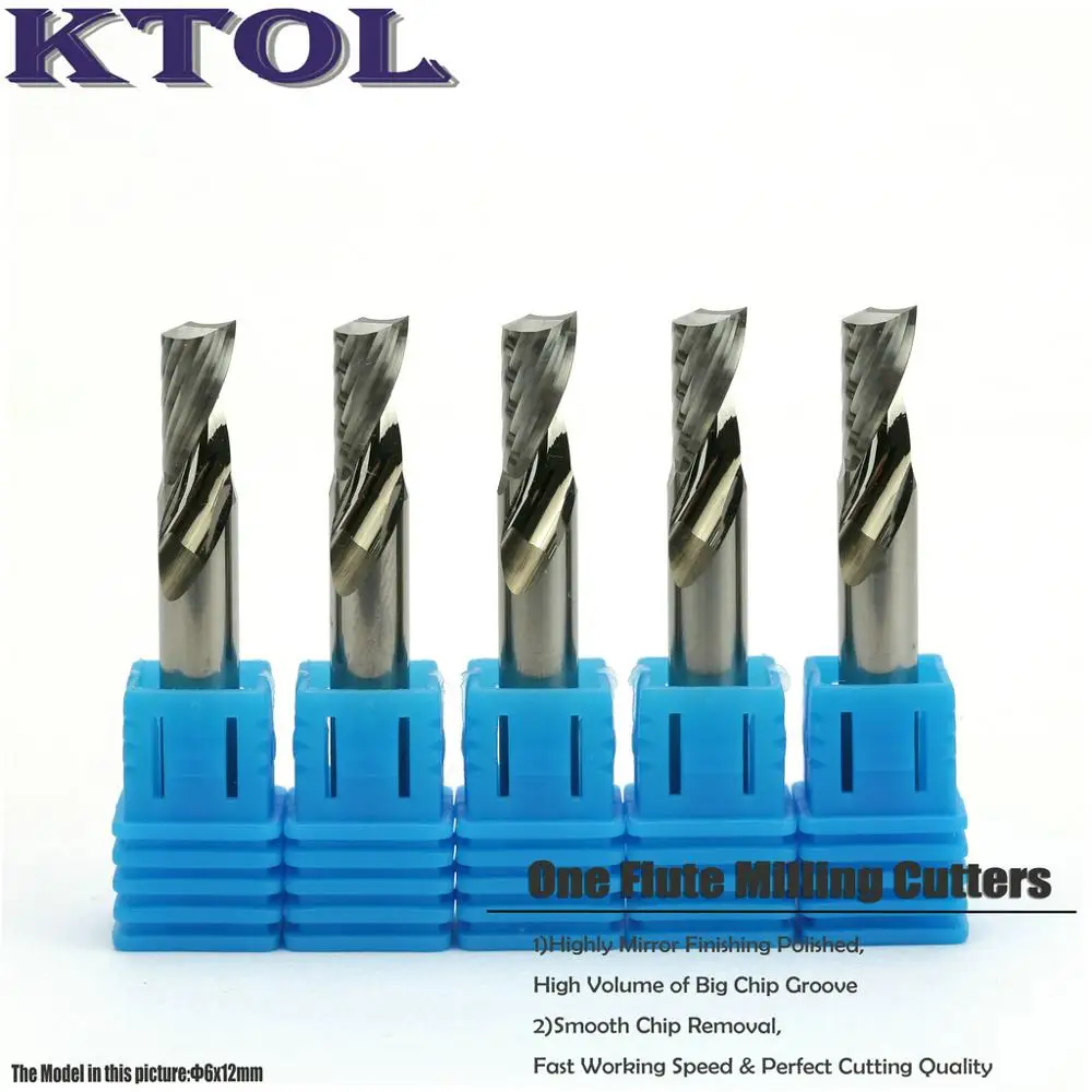 Бесплатная доставка 10 шт./компл. 6*12 мм Одна Флейта спиральная мельница чистые