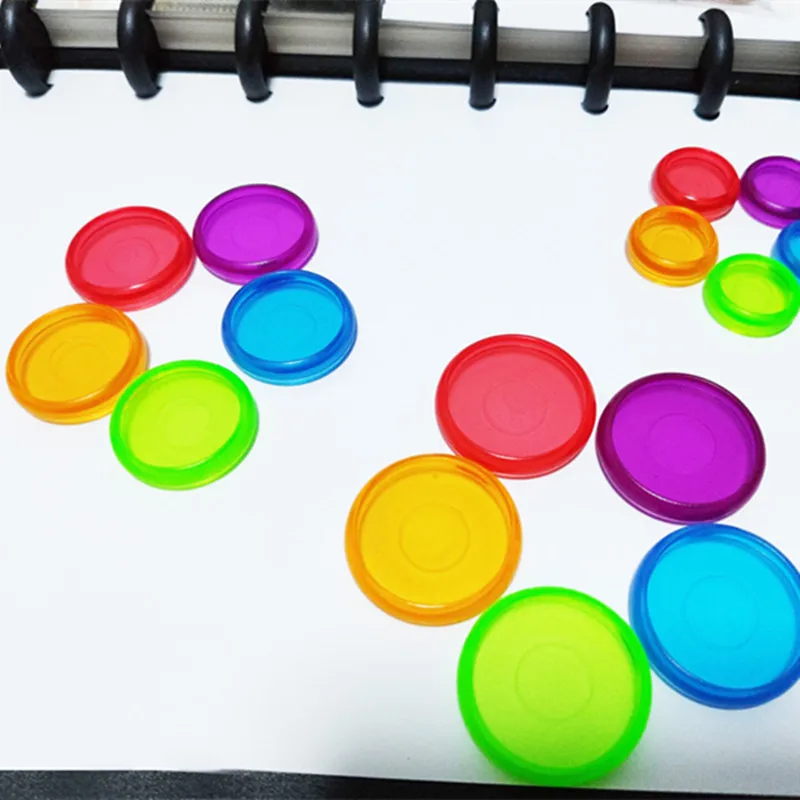 Диск для переплетения колец в форме грибка 18 мм 100 шт. ноутбуков/плановцев листьев