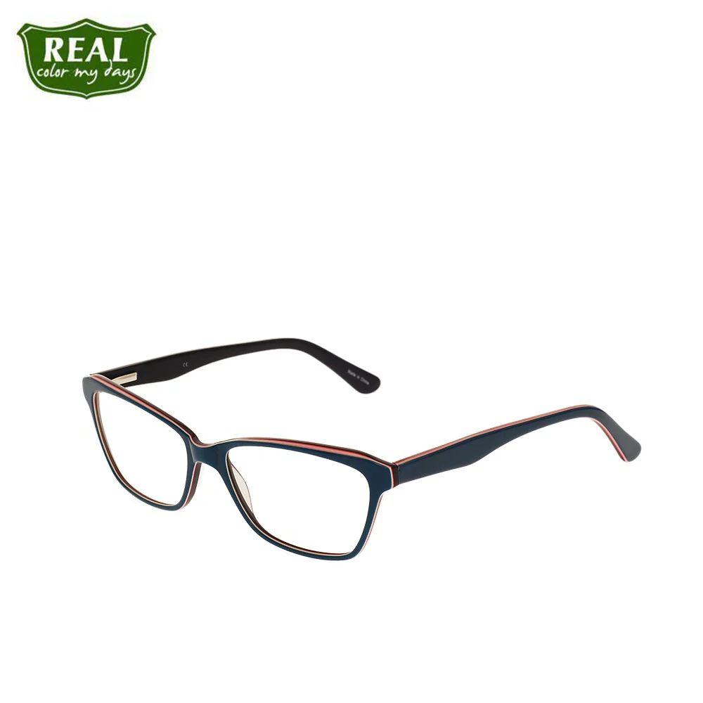 Настоящее ультралегкое винтажное ацетатное стекло для очков es рамка кошачьи