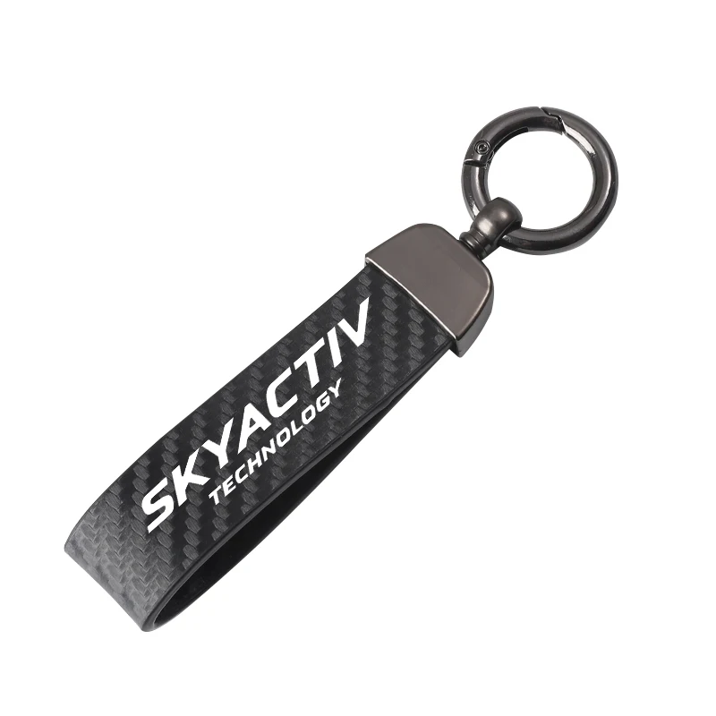 

Leather Car KeyChain 360 Degree Rotating Horseshoe Key Rings for Mazda 2 3 5 6 8 cx3 cx4 cx5 cx7 cx8 cx9 cx30 mx5 rx8
