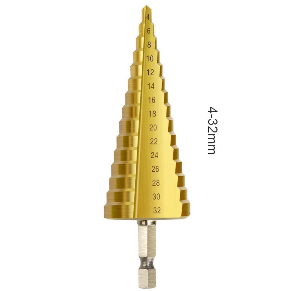 1 шт. профессиональная спиральная флейта пагода резак для отверстий 4 12/20/32 мм